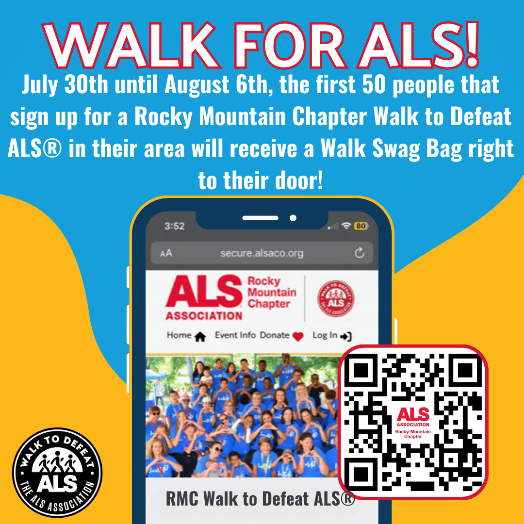 Walk for ALS Register and win a sway bag until august 6th.