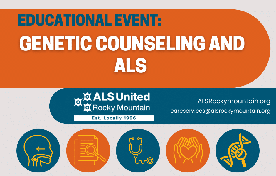 2026 Genetic Counseling And ALS Educational Event Header