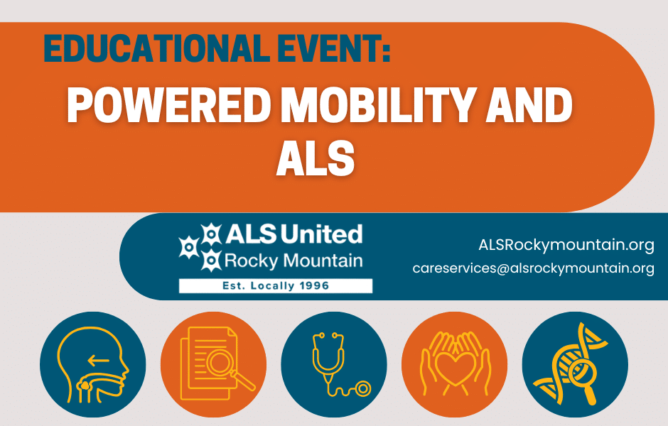 Power Mobility And ALS Educational Event Header