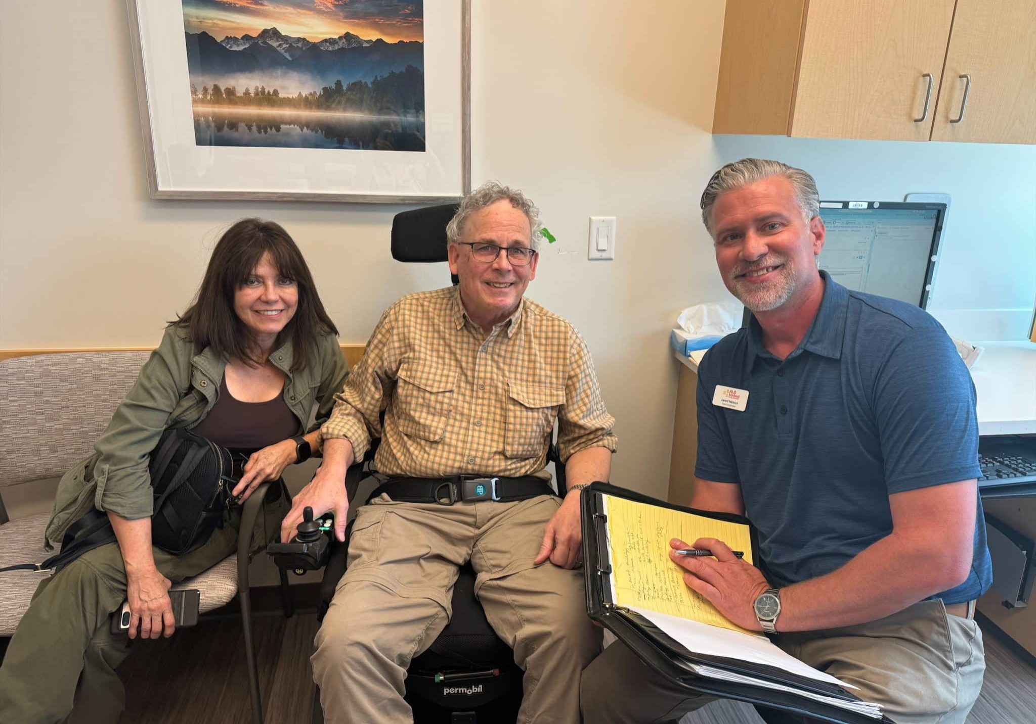 ALS Clinic With Care Coordinator Mr. Nelson