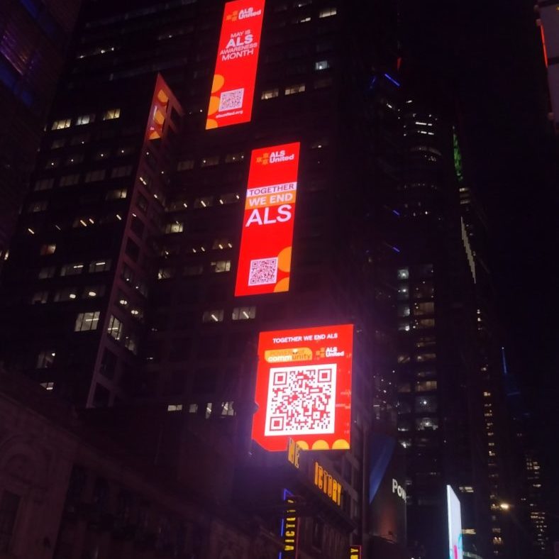 Time Sqaure ALS United Ad